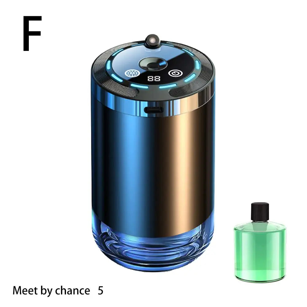 Smart Car Air Freshener – Rechargeable Intelligent Aroma Diffuser with 5 Adjustable Levels