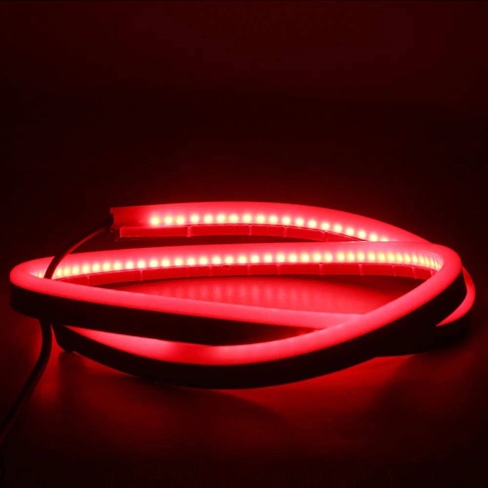 Car Rear LED Brake Light Strip – Stop, Turn Signal & Running Light Bar (50cm / 90cm, Single or Multi-Mode)
