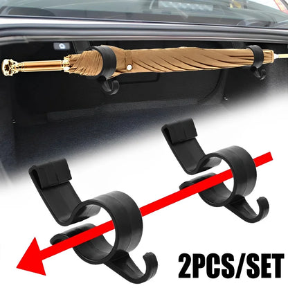 Car Trunk Umbrella Holder Hook – Interior Towel & Accessory Mount (Universal Fit)