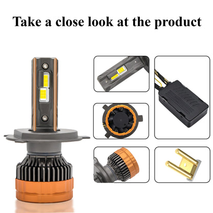 High-Performance LED Headlight Bulbs – Ultra Bright Plug-and-Play (Multiple Fitments)