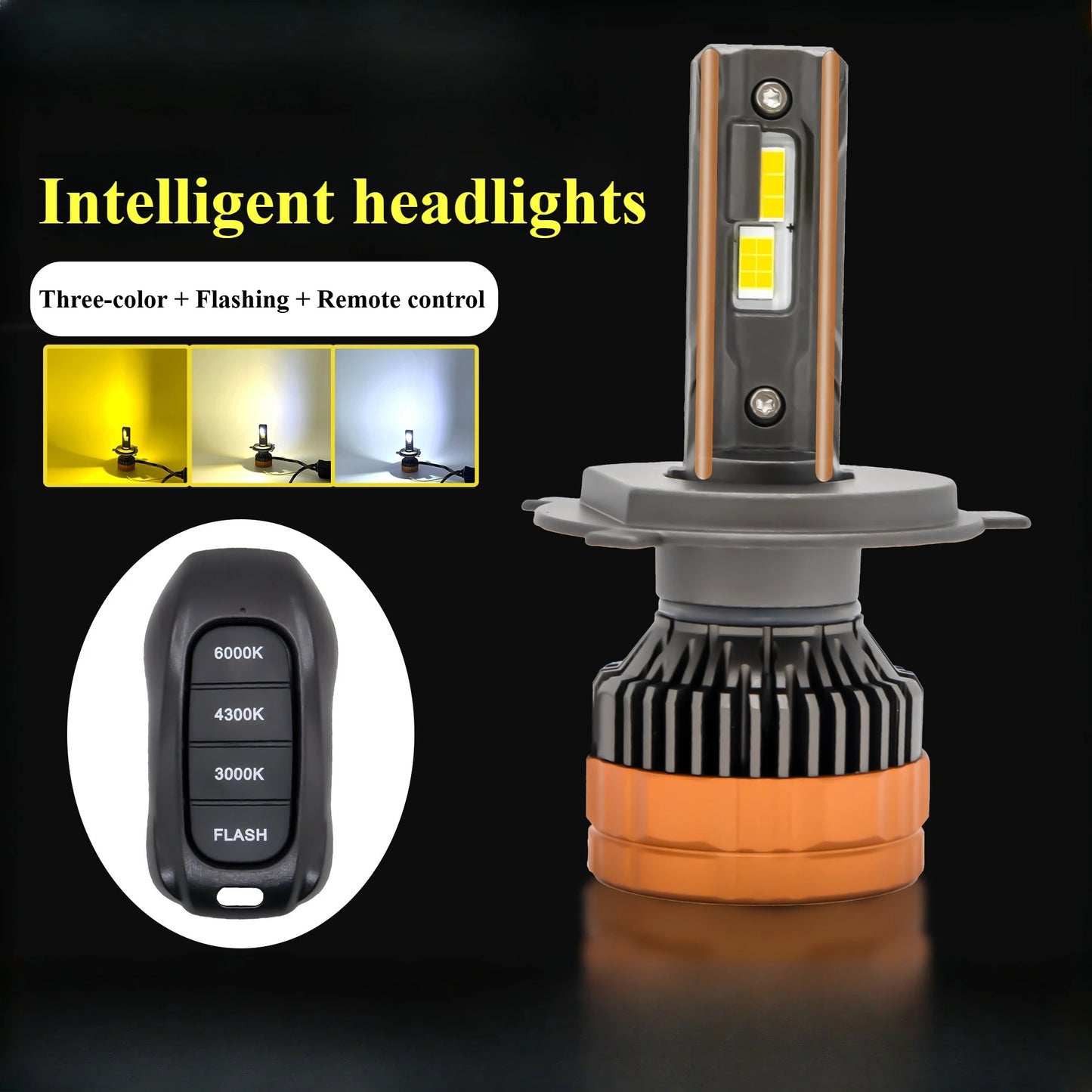 High-Performance LED Headlight Bulbs – Ultra Bright Plug-and-Play (Multiple Fitments)