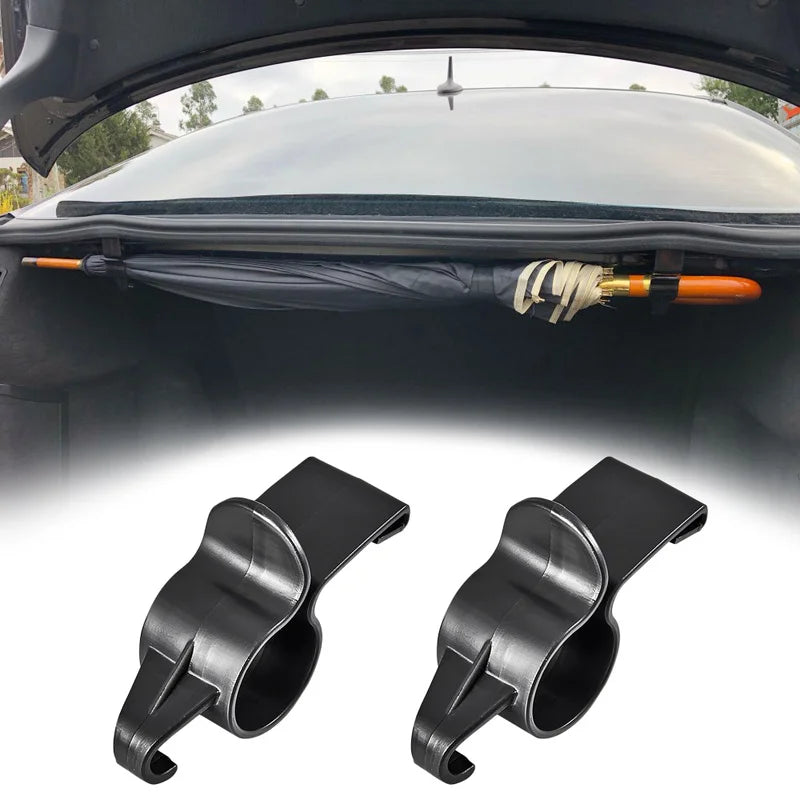 Car Trunk Umbrella Holder Hook – Interior Towel & Accessory Mount (Universal Fit)