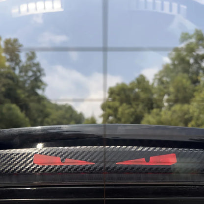 Monster Eyes Rear Light Sticker – Devil Eye Tail Light Decal with Night Projection